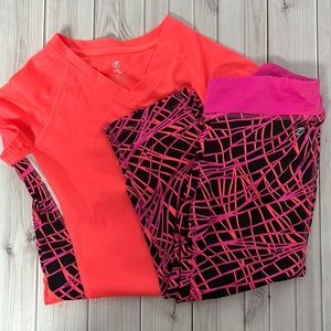Cute workout or cheer or tumbling outfit!